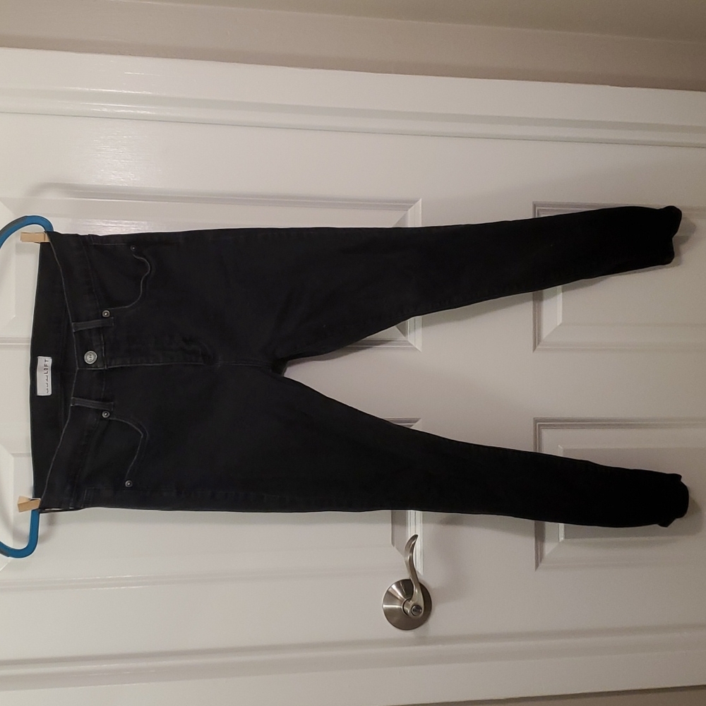 Loft black jeans